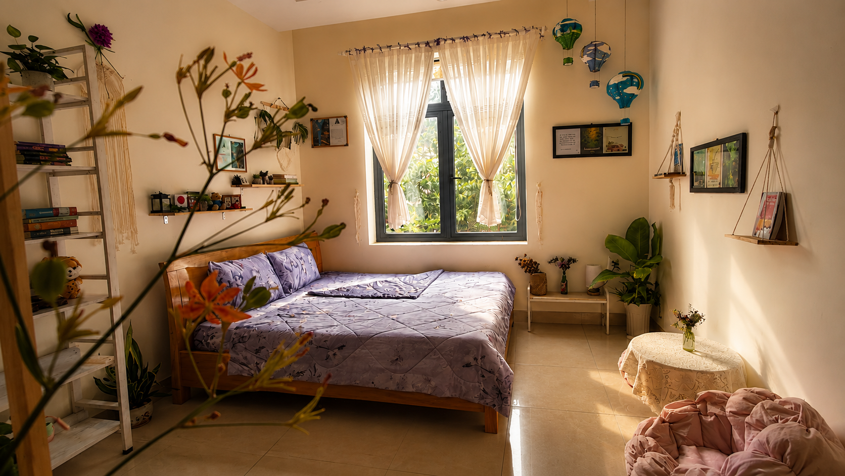 Căn phòng Wabi - Ikigai homestay